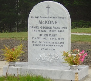 Marble Headstone